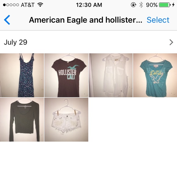 Hollister And American Eagle Sizes 